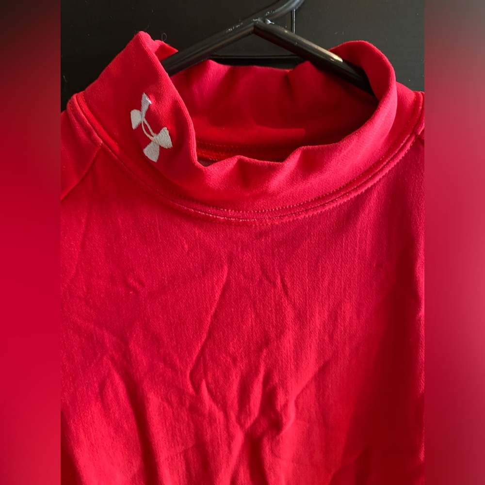 Under Armour Women's HeatGear Mock Long Sleeve T-Shirt.
Size : Small